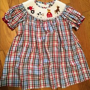 Farm animals Smocked Dress